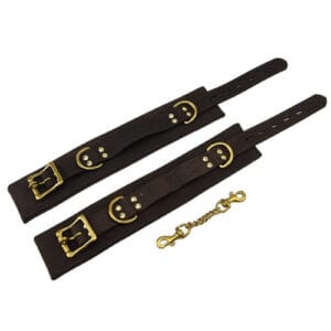 BOUND Nubuck Leather Ankle Restraints 3 n10095 bound ankle cuffs 2 2