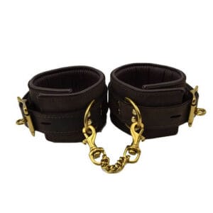 BOUND Nubuck Leather Ankle Restraints 4 n10095 bound ankle cuffs 3 2