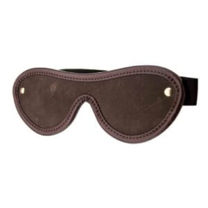BOUND Nubuck Leather Blindfold 3 n10102 bound nubuck leather blindfold 2