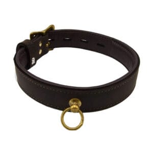 BOUND Nubuck Leather Choker with 'O' Ring 7 n10116 bound nubuck choker with o ring 1