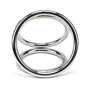n10456 bound to please triple cock and ball ring 2