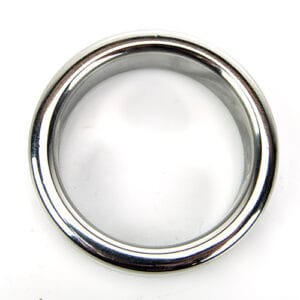 n10463 bound to please metal cock and ball ring 50mm 4