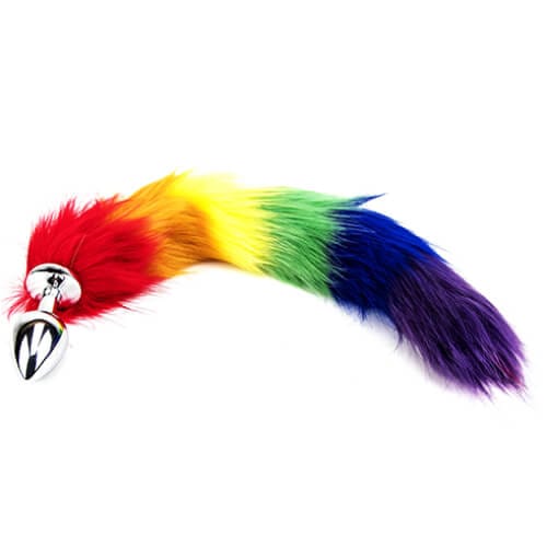 n10780-furry-fantasy-rainbow-tail-butt-plug-3_1 n10780 furry fantasy rainbow tail butt plug 3 1