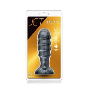 Jet Bruiser Large Ridged Butt Plug 7.5 Inches 3 n11083 jet bruiser large ridged butt plug 6inches 2