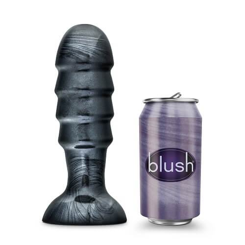 n11083-jet-bruiser-large-ridged-butt-plug-6inches-6 n11083 jet bruiser large ridged butt plug 6inches 6