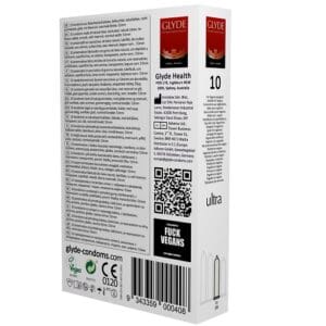Glyde Ultra Vegan Condoms 10 Pack 4 n11091 glyde ultra 2