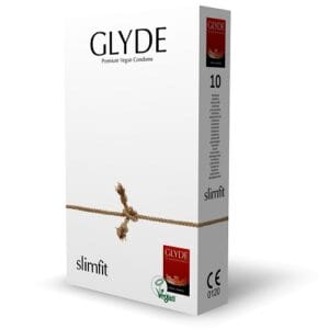 Glyde Ultra Slimfit Vegan Condoms 10 Pack 3 n11098 glyde slimfit 3