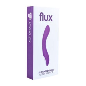 n11136 loving joy flux silicone bendable g spot vibrator pkg 1