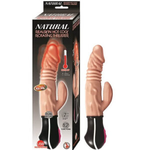 n11212 realistic warming thrusting vibrating dildo 1