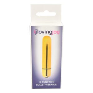 n11411 loving joy 10 function gold bullet vibrator 1 1