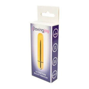 n11411 loving joy 10 function gold bullet vibrator 2