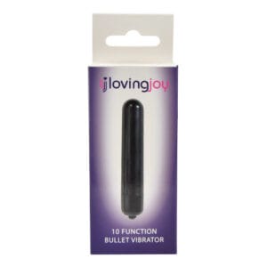 n11436 loving joy 10 function obsidian bullet vibrator