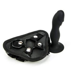 n11475 loving joy 6 inch silicone strap on dildo kit 3