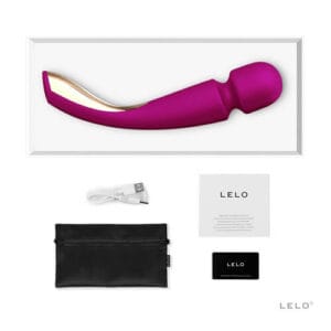 n11508 lelo smart wand2 large deep rose 3