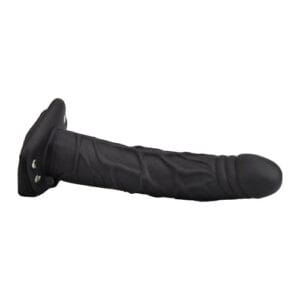 n11681 loving joy 8 inch hollow strap on black 2