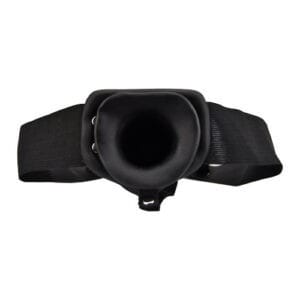 n11681 loving joy 8 inch hollow strap on black 3