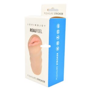 Loving Joy Real Feel Male Masturbator - Pleasure Stroker 8 n8968 loving joy real feel pleasure stroker packaging 2
