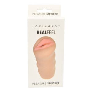 Loving Joy Real Feel Male Masturbator - Pleasure Stroker 6 n8968 loving joy real feel pleasure stroker packaging