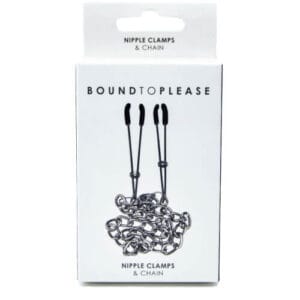 Bound to Please Nipple Clamps & Chain 5 n9381 bound to please nipple clamps and chain 4