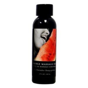 Earthly Body Edible Massage Oil 2oz 6 ns6917 2oz ediblemassageoil watermelon