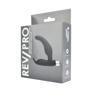 Rev-Pro Vibrating Prostate Massager with Perineum Stimulator 5 n11891 rev pro vibrating prostate massager with perineum stimulator pkg 2