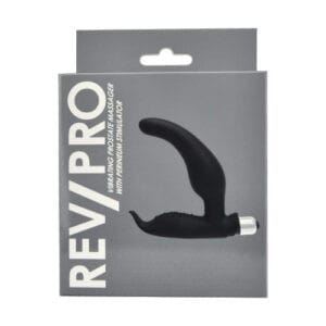 Rev-Pro Vibrating Prostate Massager with Perineum Stimulator 4 n11891 rev pro vibrating prostate massager with perineum stimulator pkg