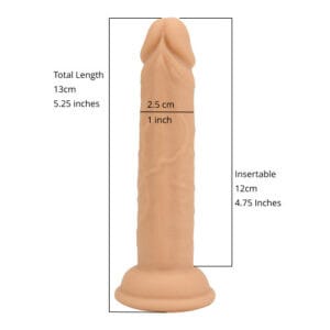 n11473 loving joy 4 5 inch silicone dildo sizes