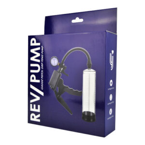 n11884 rev pump gauge pistol grip penis pump pkg 2