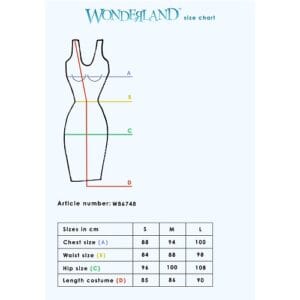 Leg Avenue Top Gun Costume Medium 4 n11904 leg ave top gun costume size chart