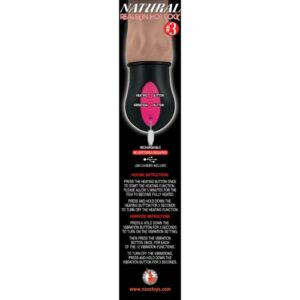 natural hot cocks instructions