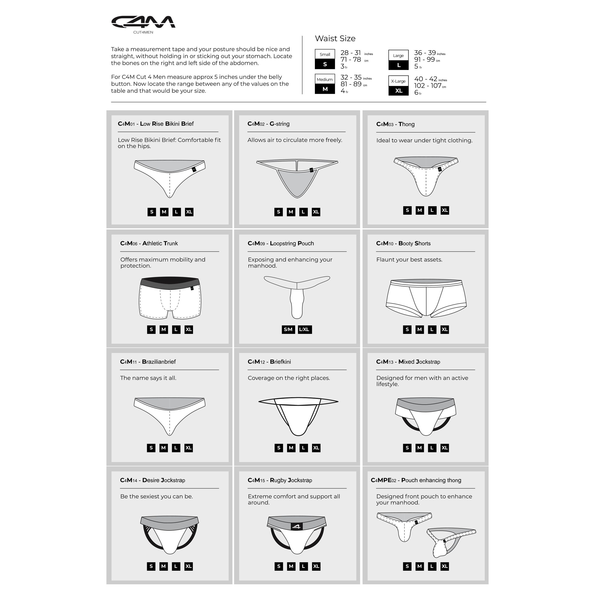 cut4men-size-chart-1-2 cut4men size chart 1 2