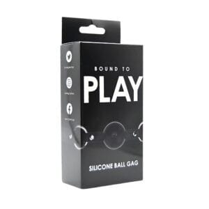 n12449 bound to play silicone ball gag pkg 2