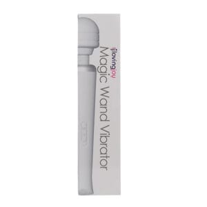 Loving Joy Rechargeable Magic Wand Vibrator White 6 n12459 loving joy rechargeable magic wand vibrator white pkg