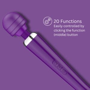 n12460 loving joy rechargeable magic wand vibrator purple faq 2
