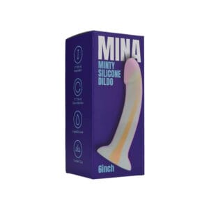n12538 mina minty silicone dildo pkg 1