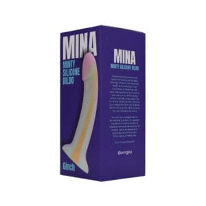 n12538 mina minty silicone dildo pkg 2