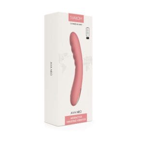 n12546 svakom ava neo interactive thrusting vibrator pink 10