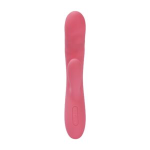 n12547 svakom avery thrusting vibrator wclitoral stimulator pink 3