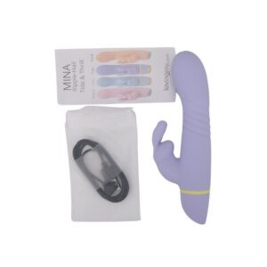 n12560 mina tide thrusting rabbit vibrator inside