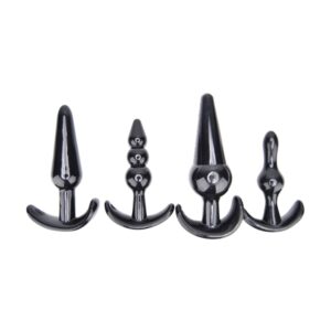 Loving Joy Butt Plug Training Kit Black 10 n12173 loving joy butt plug training kit black 2