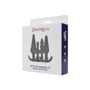 Loving Joy Butt Plug Training Kit Black 13 n12173 loving joy butt plug training kit black pkg 2