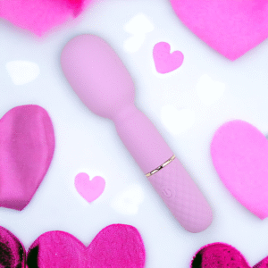 Nauti Petites 10 Speed Wand Vibrator 6 n12249 nauti petites 10 speed wand vibrator heart