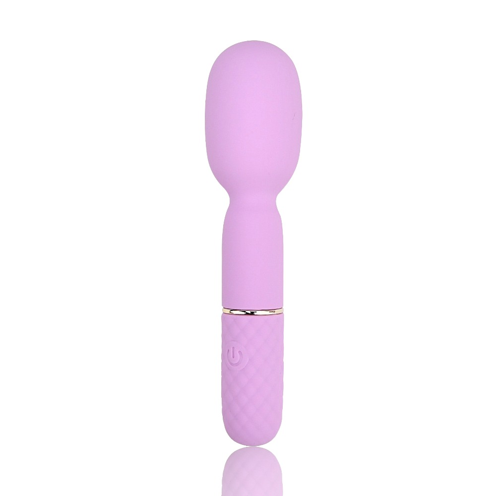 n12249-nauti-petites-10-speed-wand-vibrator-reflection n12249 nauti petites 10 speed wand vibrator reflection