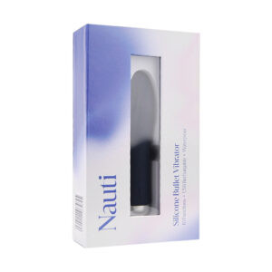 n12257 nauti silicone bullet vibrator pkg 2
