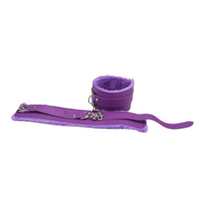 n12279 bound to play bondage kit purple 11 piece ankle cuffs