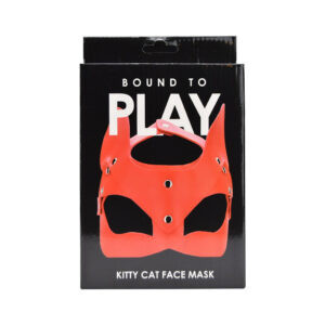 n12284 bound to play kitty cat face mask red pkg