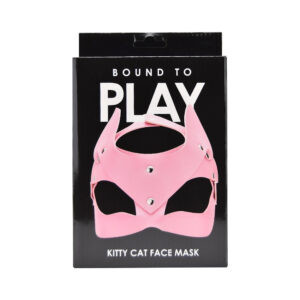 Bound to Play Kitty Cat Face Mask Pink 4 n12285 bound to play kitty cat face mask pink pkg
