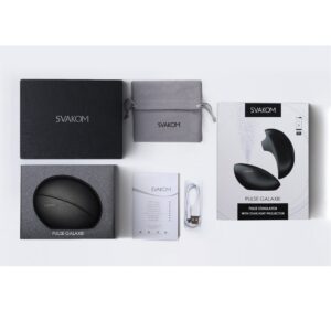 Svakom Galaxie Suction Vibrator with Mood Projector Midnight Black 17 n12374 svakom galaxie suction vibrator mood projector black 13