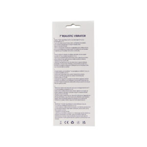 Loving Joy 7 inch Realistic Vibrator Vanilla 10 n12399 loving joy 7 inch realistic vibrator vanilla pkg bk