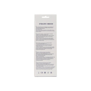 n12402 loving joy 7 inch realistic vibrator purple pkg bk